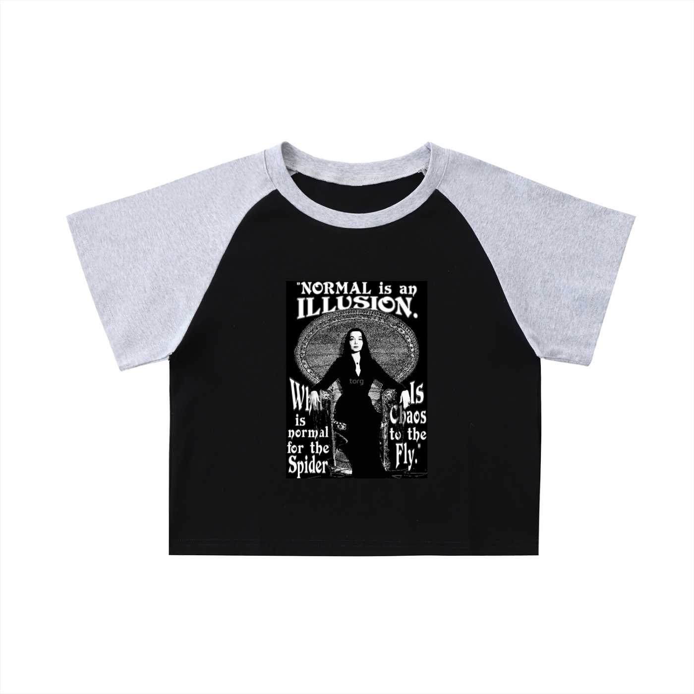 NORMAL IS AN ILLUSION Crop Top